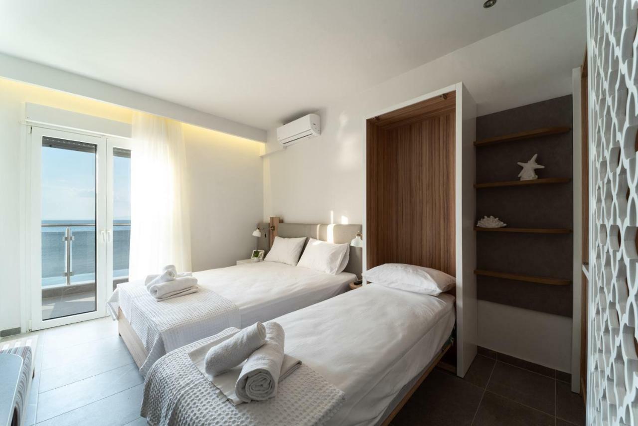 Apartament Atlantis "Pleasure By The Sea" Peraía Zewnętrze zdjęcie